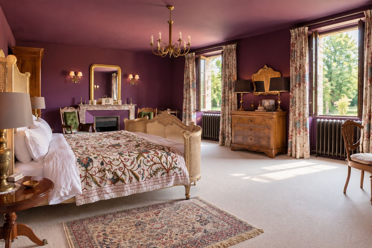 La Suite du Marquis, bedroom 4 at Château de l'Angotière