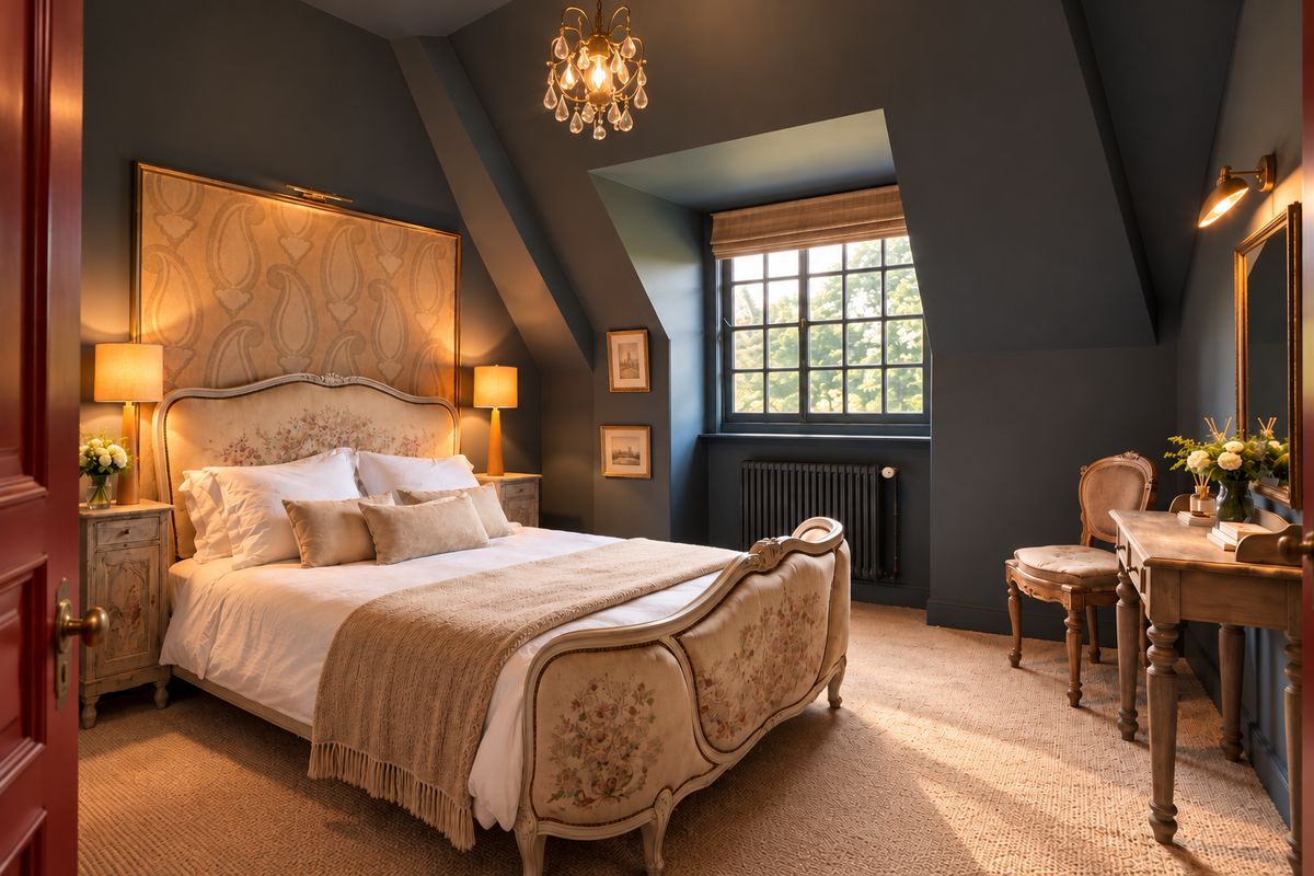 La Chambre de la Sœur, bedroom 10 at Château de l'Angotière